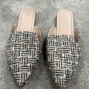 Super cute slip on mules